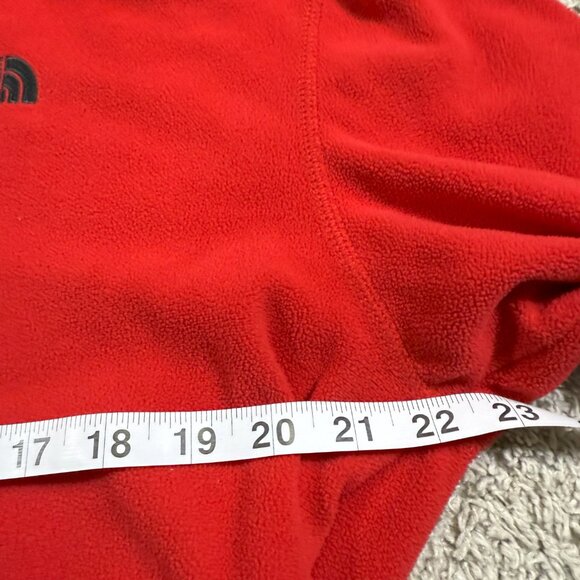 The North Face Glacier Fleece Jacket Quarter Outdoors Winter Basic Zip Mens M - Picture 6 of 7